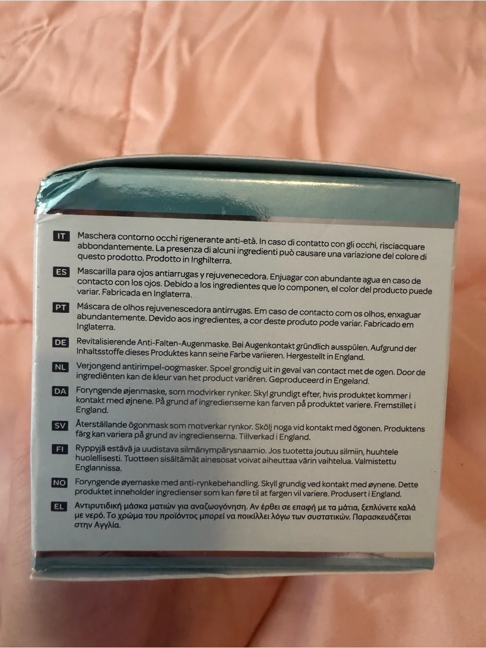ELEMIS Pro-Collagen Eye Revive Mask, 15ml (Full Size), NIB